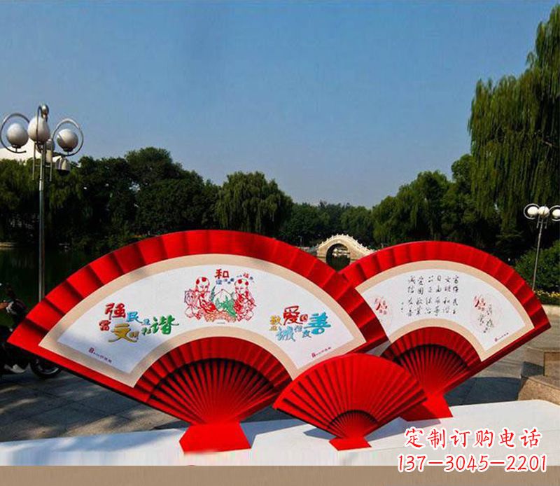 甘肃不锈钢价值观雕塑——见证社会主义核心价值观