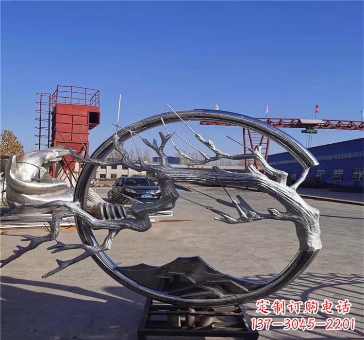 甘肃不锈钢树枝雕塑艺术与自然的完美结合