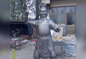 甘肃不锈钢四大天王雕塑神圣守护者