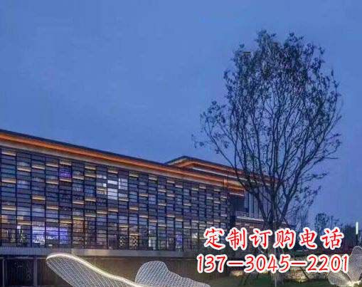 甘肃不锈钢网状蝴蝶雕塑——精美而优雅