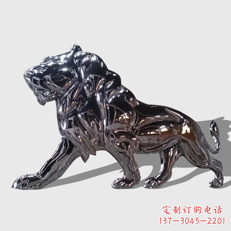 甘肃不锈钢西洋狮子雕塑