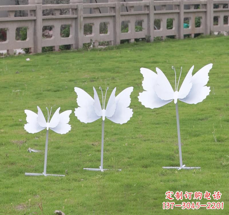 甘肃不锈钢艺术之美蝴蝶雕塑