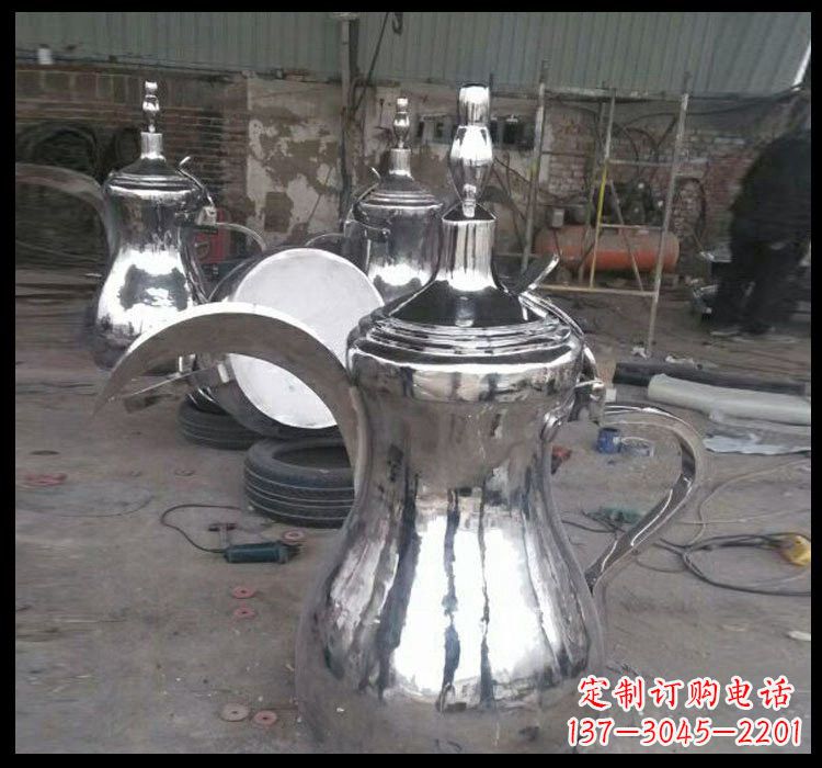 甘肃不锈钢酒壶雕塑传承古典艺术
