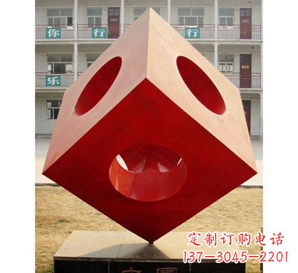 甘肃不锈钢魔方雕塑展现精致与艺术