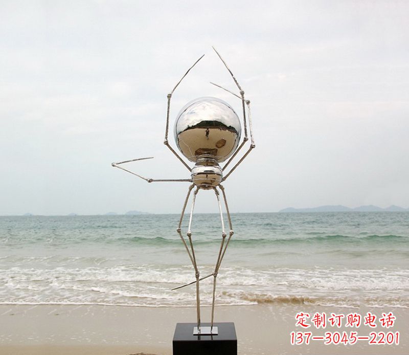甘肃不锈钢的蜘蛛侠雕塑