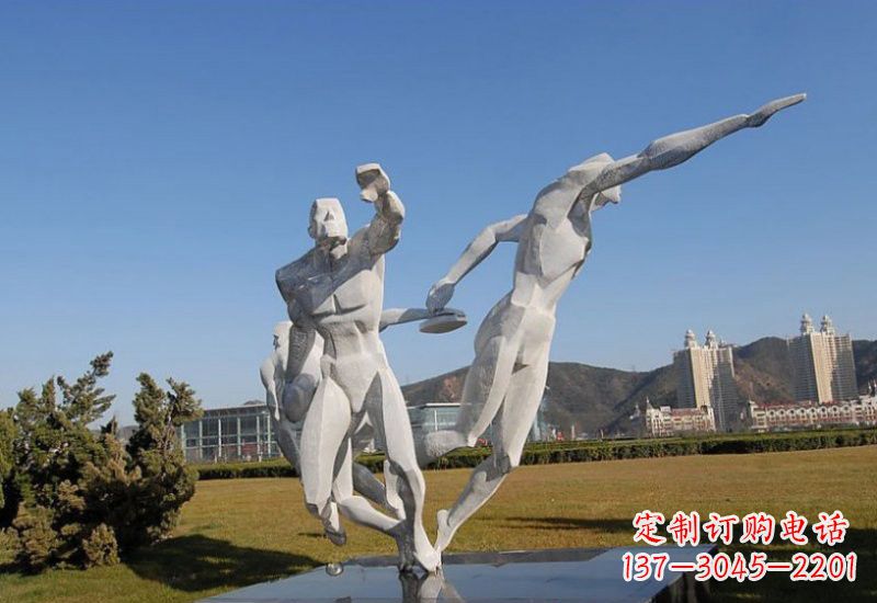 甘肃不锈钢运动员雕塑一种艺术的象征