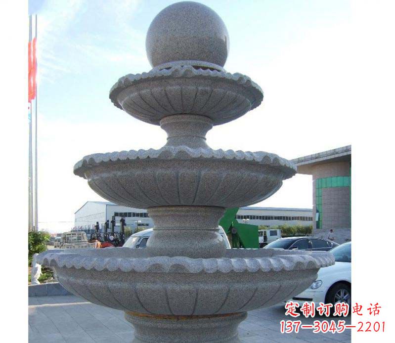 甘肃财源滚滚的风水球雕塑
