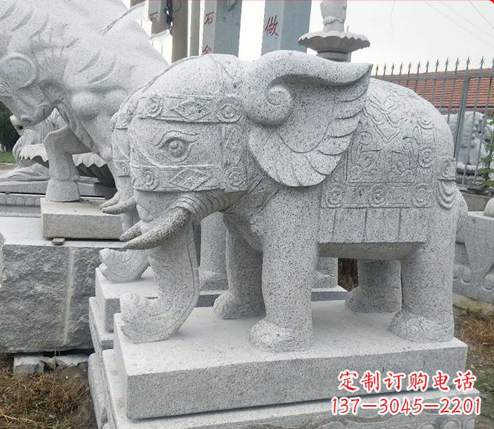 甘肃藏传佛教大象雕塑