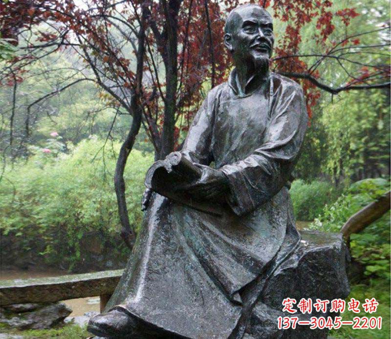 甘肃纪念古代名人的雕塑