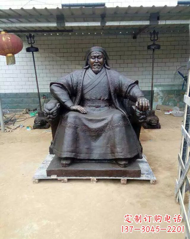 甘肃成吉思汗永垂不朽的英雄