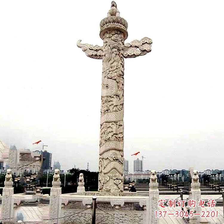 甘肃雕刻“华表”,见证城市文化