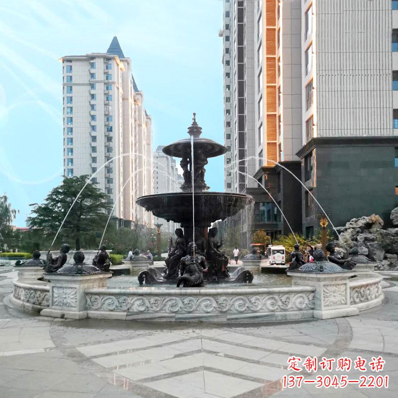 甘肃城市广场欧式水景喷泉雕塑的魅力