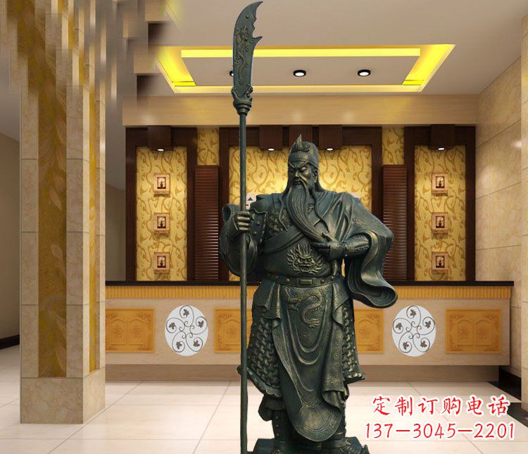 甘肃关公雕塑——传承弘扬中华文化