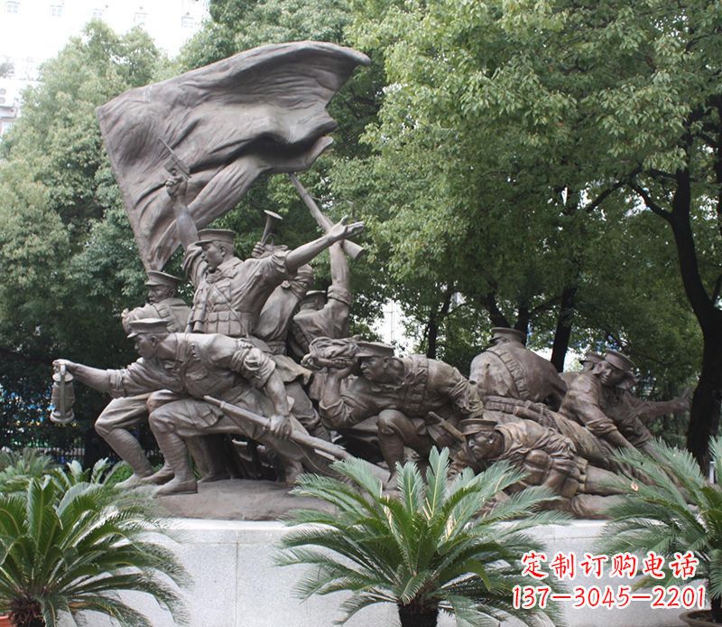 甘肃革命战士的荣耀——铜雕的艺术之美
