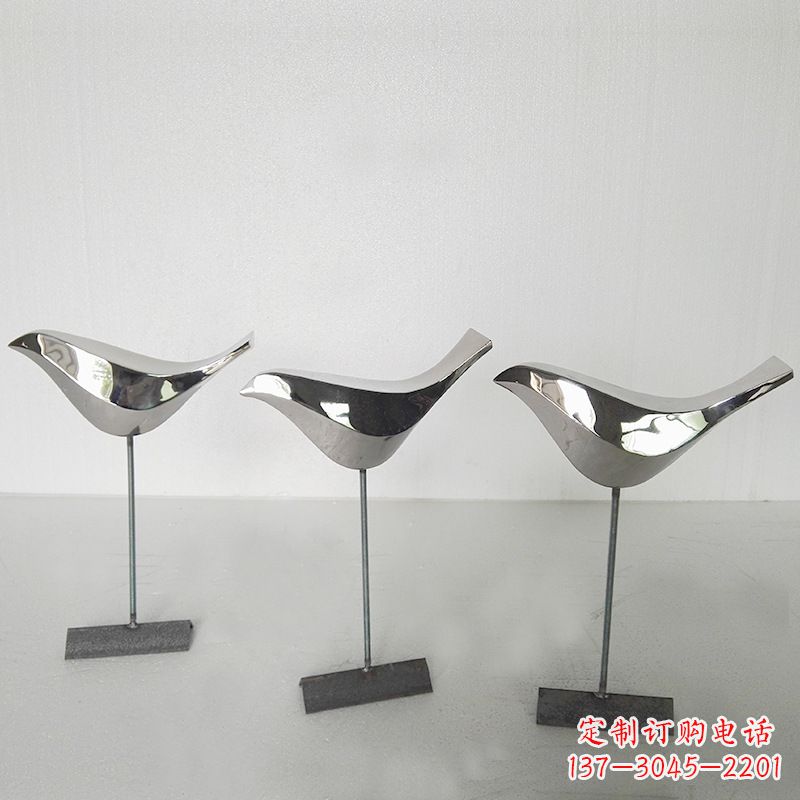 甘肃精美鸽子雕塑引领时尚的不锈钢雕塑