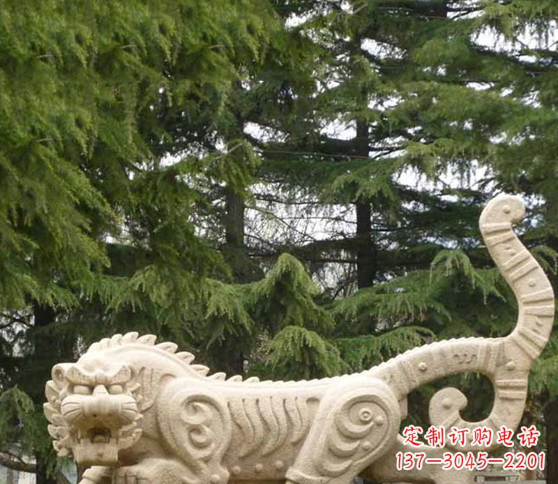 甘肃传神的老虎雕塑