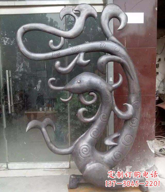 甘肃精美的动物铜雕