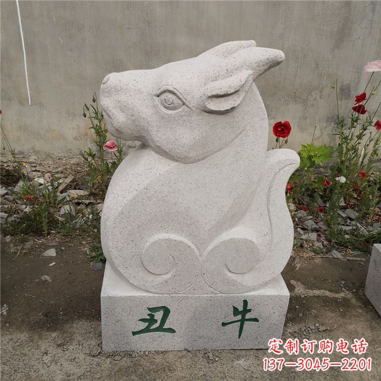 甘肃精美汉白玉动物雕塑