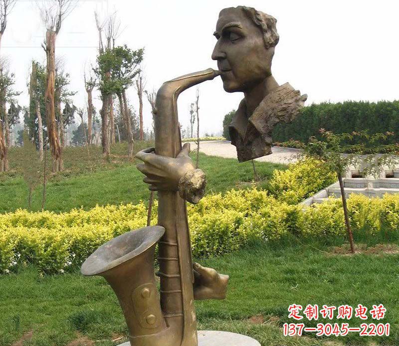 甘肃萨克斯雕塑艺术的精美表现