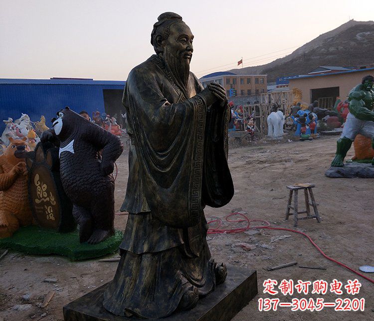 甘肃孔子——传承时代精神的雕塑
