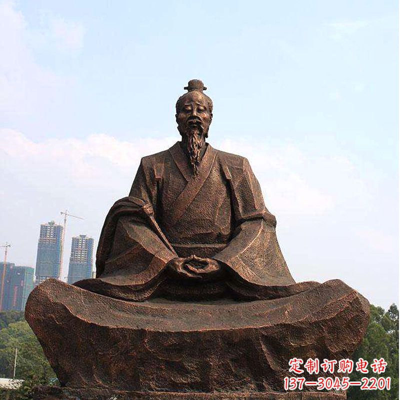 甘肃葛洪雕塑传承历史、弘扬文化