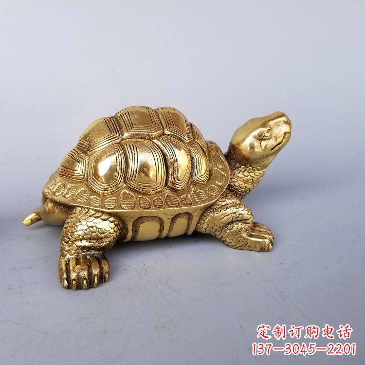 甘肃纯铜乌龟铸铜雕塑