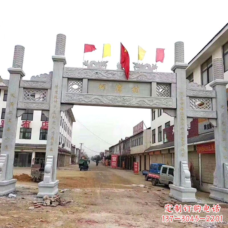甘肃传统文化的珍贵遗产——牌坊雕塑