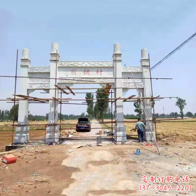 甘肃古老传统——牌坊雕塑