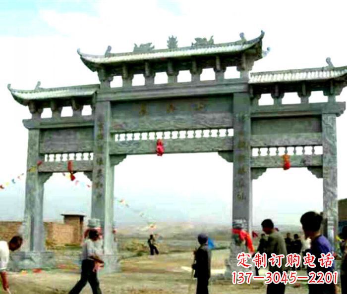 甘肃该牌坊雕塑