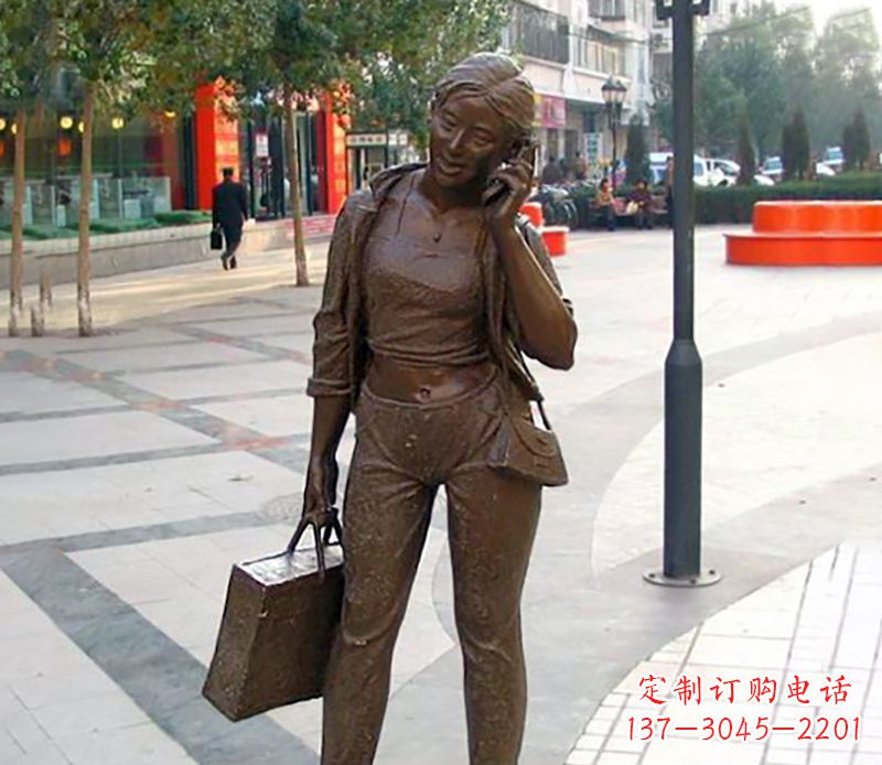 甘肃通话女性雕塑