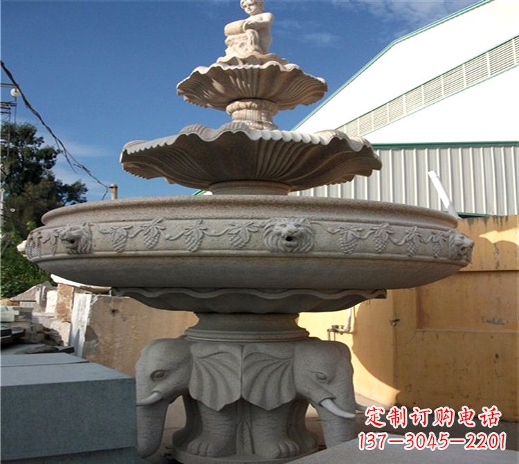 甘肃雕刻出美景大钵石雕塑的天鹅
