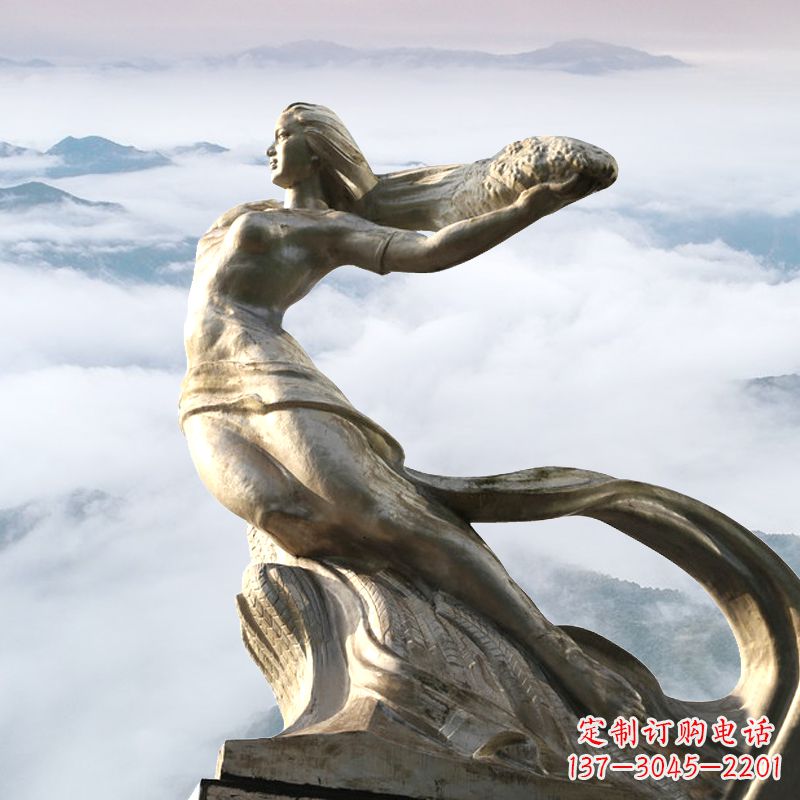 甘肃女娲补天——神话中的传奇雕塑