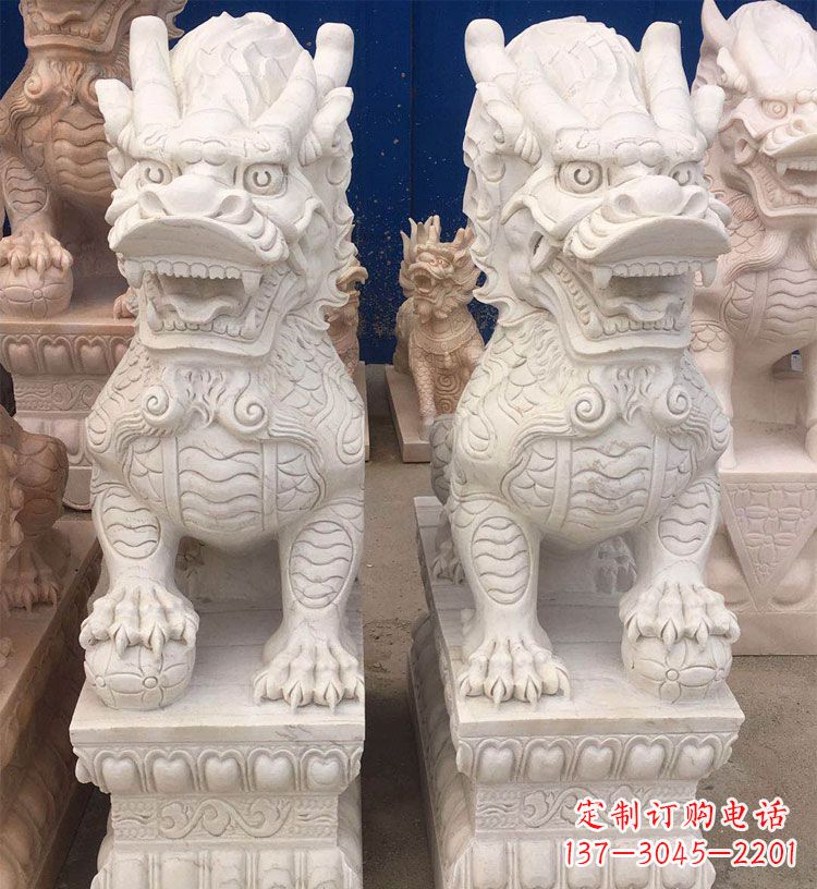 甘肃大理石麒麟——古典精美的雕塑艺术