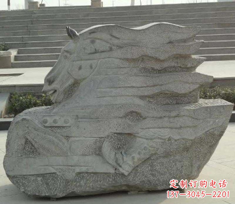 甘肃大理石马雕百年传统的精美杰作