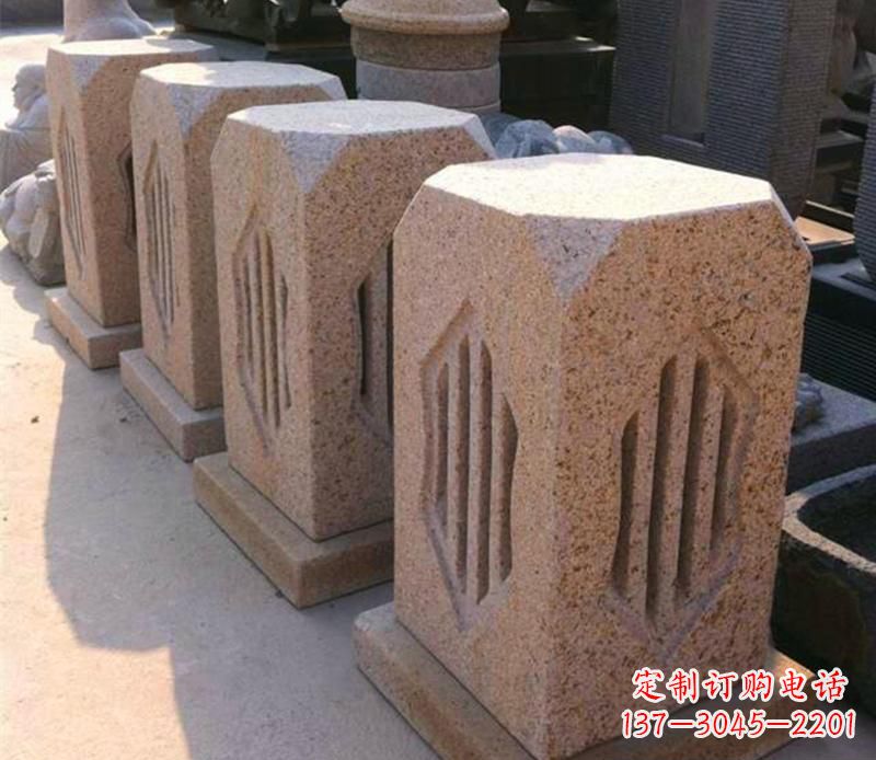甘肃精美的大理石灯雕塑