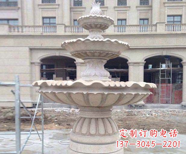 甘肃大理石喷泉雕塑