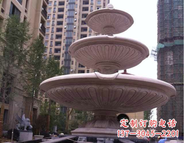 甘肃大理石大型喷泉石雕宏伟精美的艺术之作