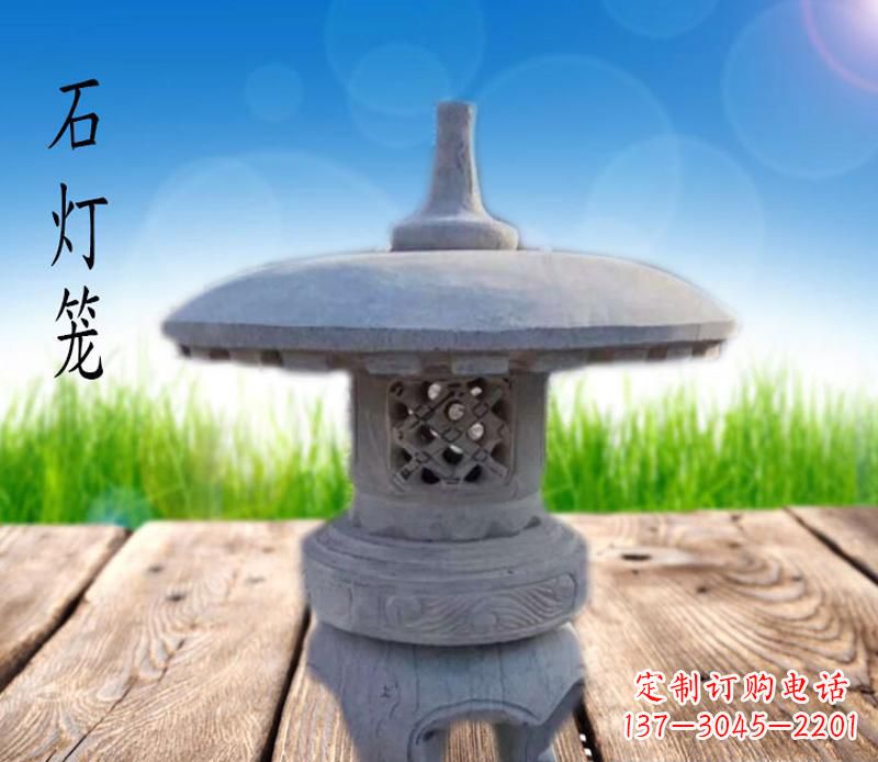 甘肃大理石灯笼雕塑