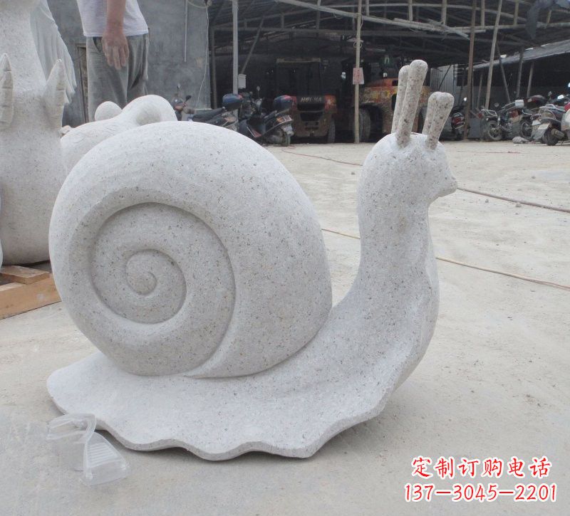 甘肃大理石蜗牛雕塑