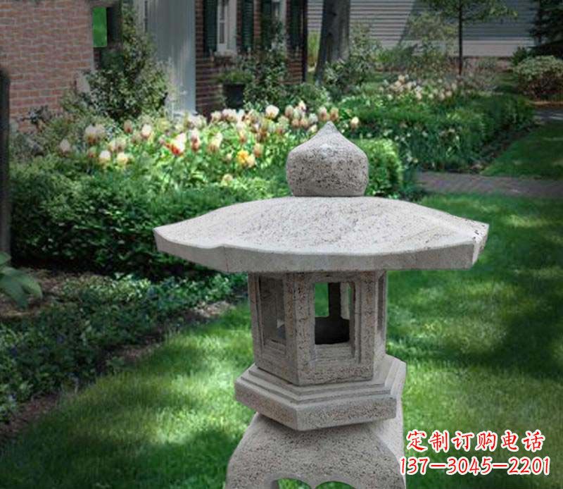 甘肃大理石宫灯雕塑