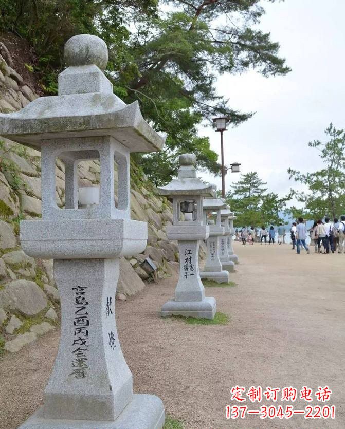 甘肃精美古典大理石宫灯雕塑