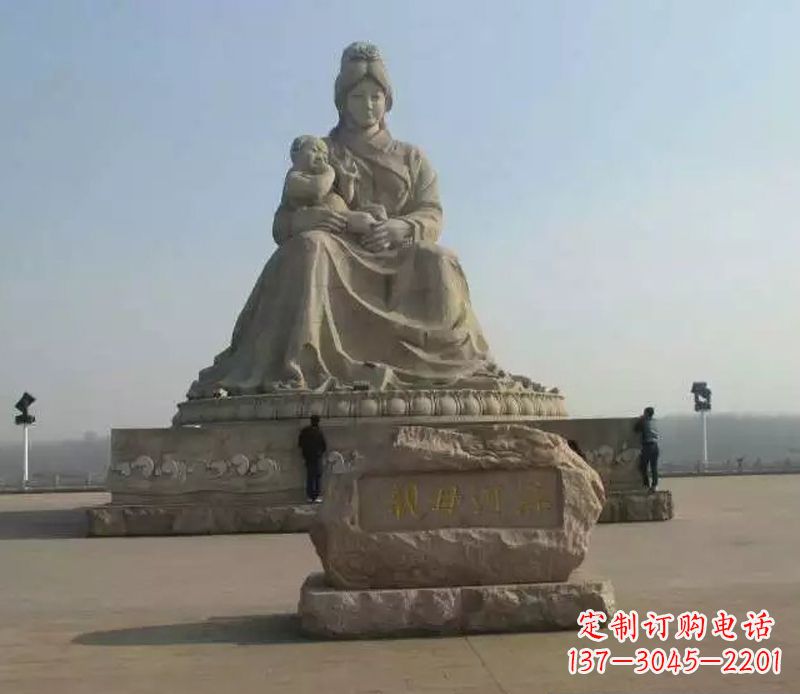 甘肃大理石母亲精美雕塑