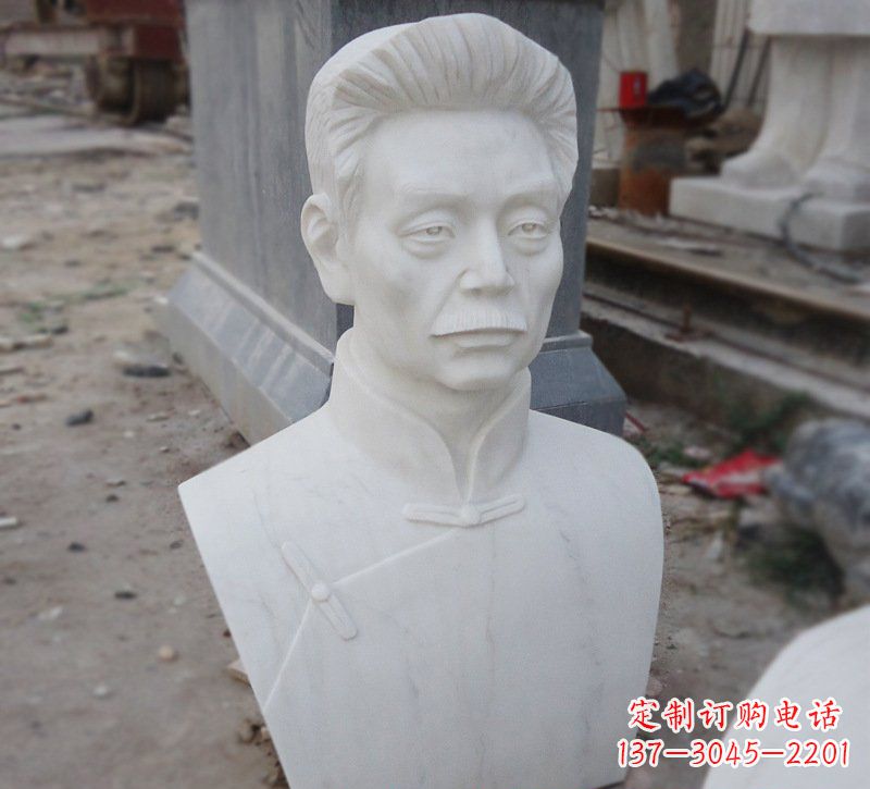 甘肃传承文化魅力·鲁迅头像精美雕塑