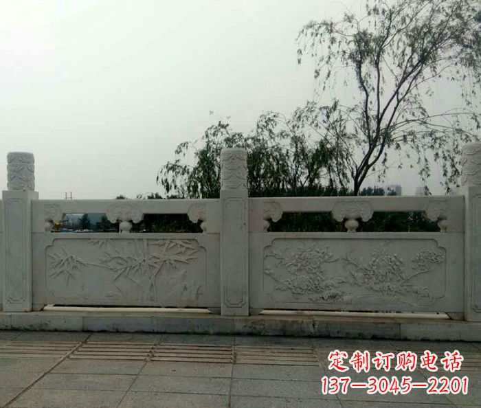 甘肃精美大理石栏板石雕