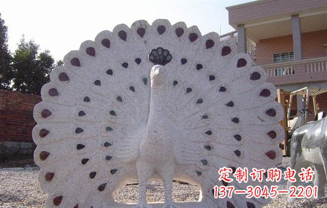 甘肃精美绝伦的孔雀石雕塑