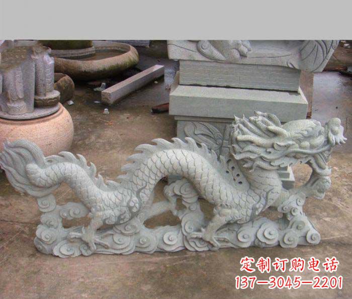 甘肃大理石龙雕塑