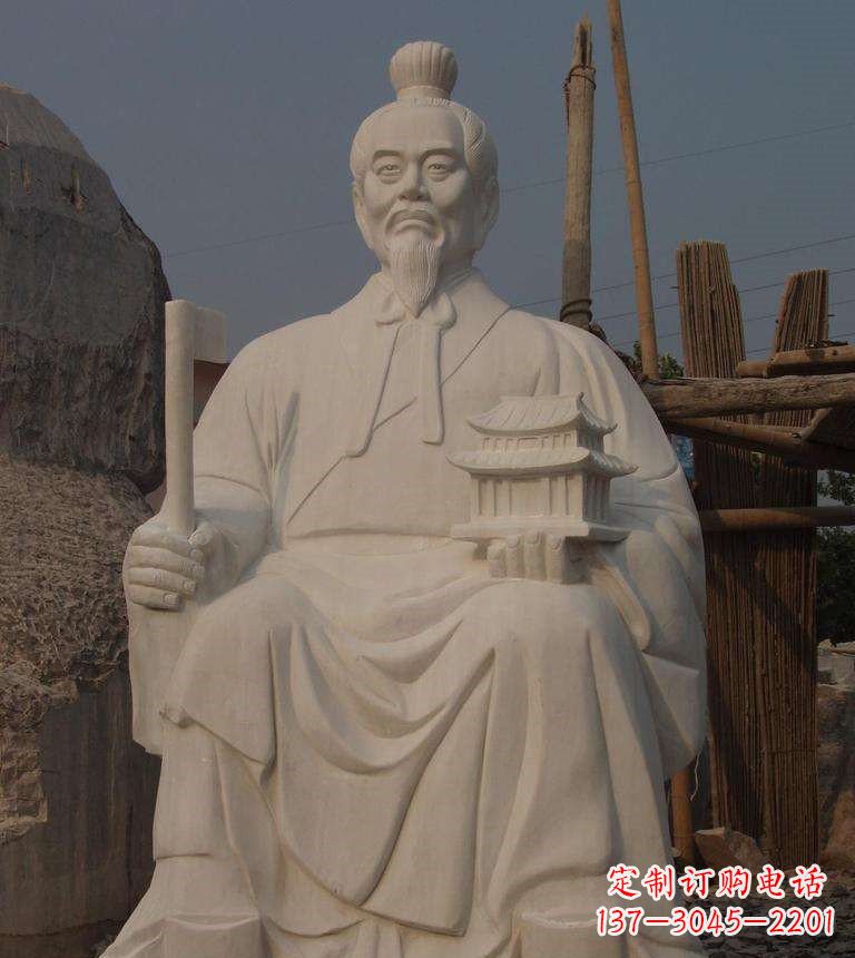 甘肃传承古典艺术，精美手工鲁班雕塑