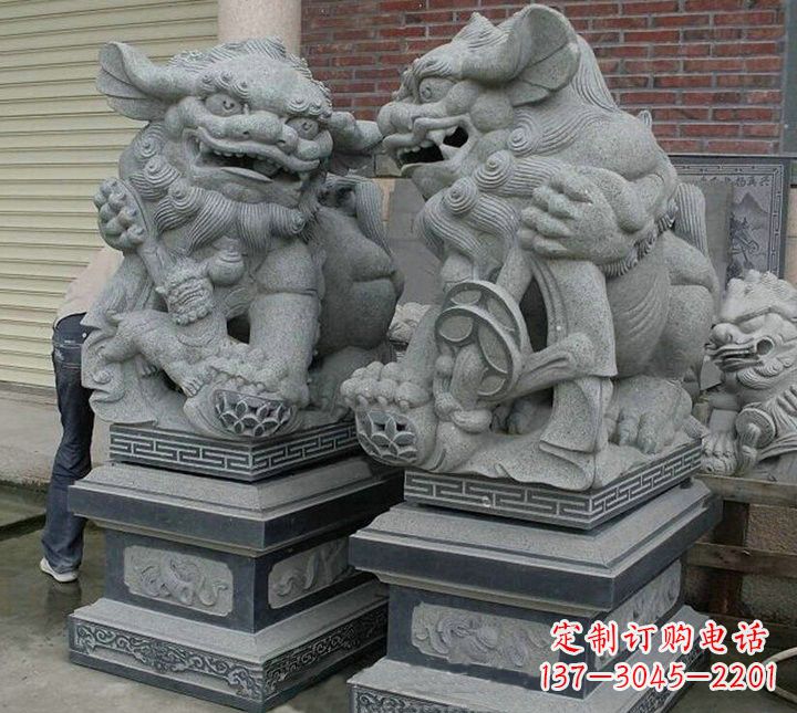 甘肃大理石狮子雕塑