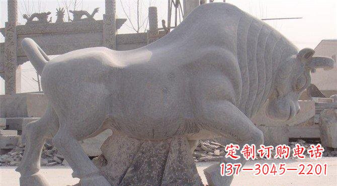 甘肃大理石牛雕塑——让你家里充满独特艺术气息