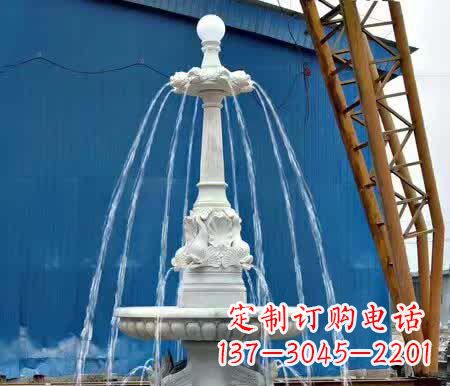甘肃精致大理石喷泉雕塑